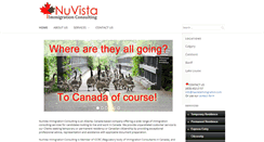 Desktop Screenshot of nuvistaimmigration.com