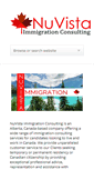 Mobile Screenshot of nuvistaimmigration.com