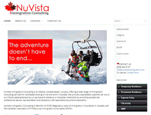 Tablet Screenshot of nuvistaimmigration.com